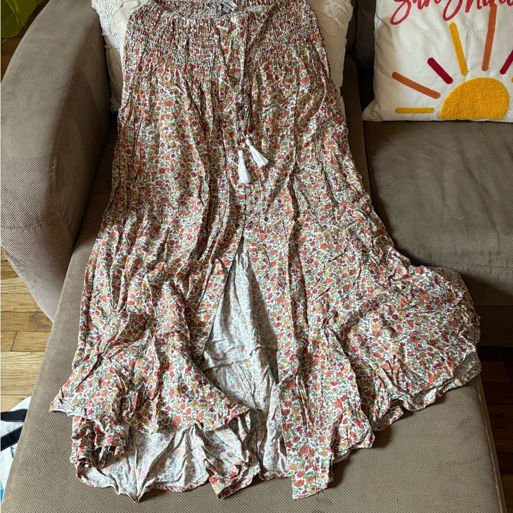 Floral Maxi Skirt